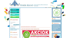 Desktop Screenshot of feherkigyo.hu